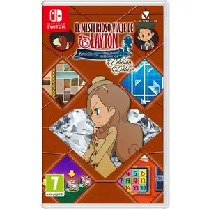Jeu vidéo pour Switch Nintendo El Misterioso Viaje de Layton Edición Deluxe pas cher