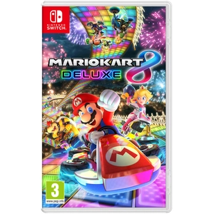 Jeu Nintendo Mario Kart 8 Deluxe - Nintendo Switch - Course - Tout le monde - Multilingue pas cher