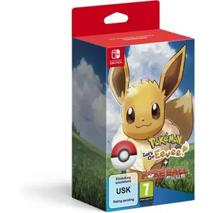Pokémon Let's Go Evoli + Pokeball Nintendo Switch pas cher