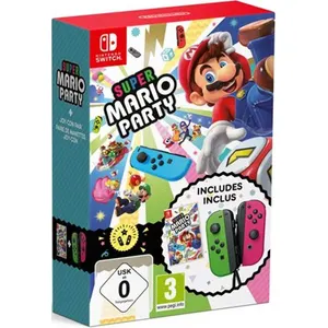 Super Mario Party Nintendo Switch + Joy-Con Vert-Rose Nintendo SwitchVendu parcdiscount