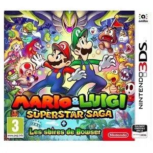 Comparateur de prix : Nintendo Mario & Luigi Superstar Saga + Les Sbires De Bowser 3ds