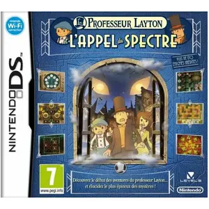 Comparateur de prix : Logithéque PROFESSEUR LAYTON L'APPEL DU SPECTRE / Jeu DS