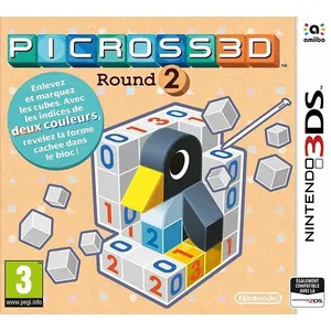 Picross 3D Round 2 3DS Nintendo 3DS