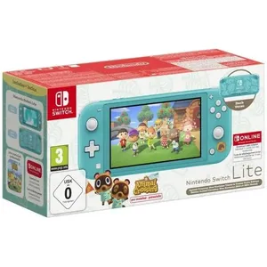 Comparateur de prix : Nintendo Switch Lite + Animal Crossing New Horizons + 12 Nso