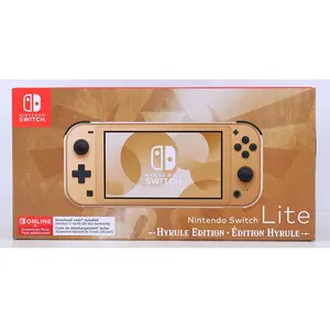 Nintendo Switch Lite: Hyrule Edition + 12 Months NSO pas cher