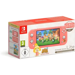 Comparateur de prix : Console Nintendo Switch Lite Edition Animal Crossing - Corail