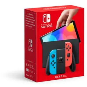 Comparateur de prix : Nintendo Switch OLED 64 Go [incl. une manette rouge et bleu] noir