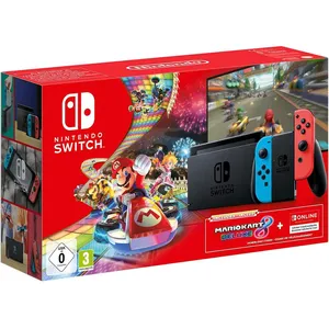 Comparateur de prix : PowerA Nintendo Pack Console Nintendo Switch + Mario Kart 8 Deluxe