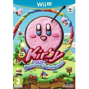 Jeu de plateforme - Nintendo - Kirby et le Pinceau Arc-en-ciel - Wii U - 1-4 joueurs - PEGI 3+ pas cher