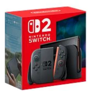 Pack Console Nintendo Switch 2 Noir + une paire de Joy-Con 2