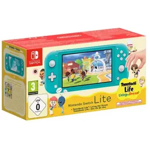 Nintendo - Console   Switch Lite + Tomodachi Life