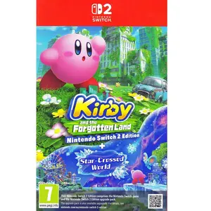 Nintendo Switch 2 Kirby And The Forgotten Land+star Crossed World pas cher