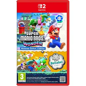 Comparateur de prix : Jeu Nintendo Switch 2 : Super Mario Bros. Wonder + Rendez-vous au parc Bellabel