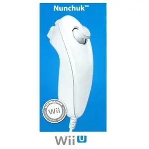 Comparateur de prix : Manette Nunchuk blanche pour Nintendo Wii U - Manette Nunchuck