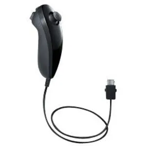 Comparateur de prix : Manette Nunchuk noire pour Nintendo Wii U - Manette Nunchuck