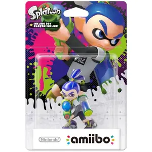 Nintendo Figurine Amiibo - Garçon Inkling   Collection Splatoon