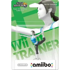 Nintendo Figurine Amiibo - Entraineuse Wii Fit N°8   Collection Super Smash Bros.