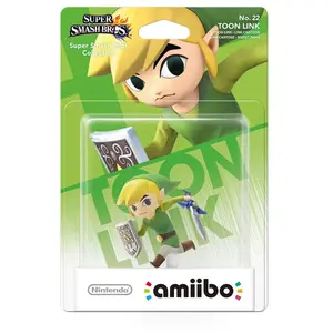 Nintendo Figurine Amiibo - Link Cartoon N°22 Collection Super Smash Bros.