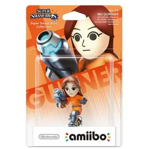 Nintendo Figurine Amiibo - Tireuse Mii N°50 Collection Super Smash Bros. pas cher