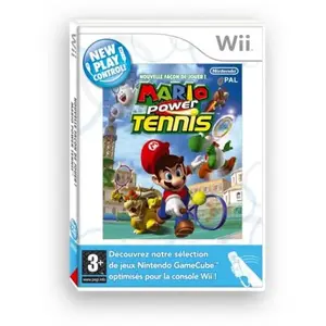 Comparateur de prix : Logithéque Nintendo Mario Power Tennis : Nouvelle Facon De Jouer ! Wii