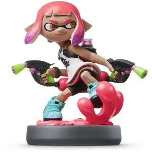 Figurine Amiibo Splatoon - Fille Inkling (rose Néon) Nintendo - La Figurine pas cher