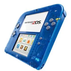 Console Nintendo 2DS Bleue Transparente + Pokémon pas cher