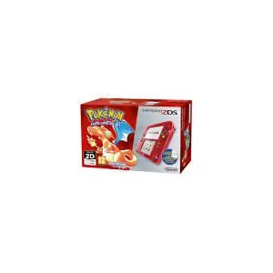 Console Nintendo 2DS Rouge Transparente + Pokémon pas cher