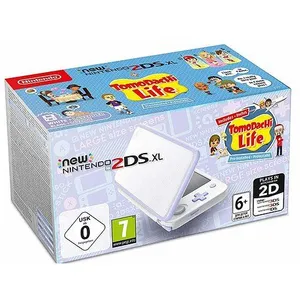 New Nintendo 2ds Xl - Blanc/Lavande & Tomodachi Life Préinstallé pas cher