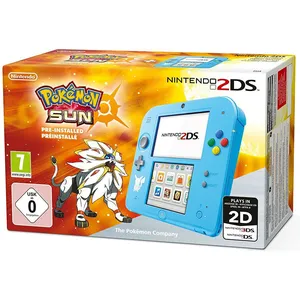 Comparateur de prix : Nintendo Console Nintendo 2ds : Bleu + Pokémon Soleil Préinstallé