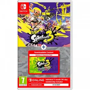 Nintendo Splatoon 3 Expand Pass 3 Months Nso pas cher