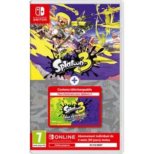 Comparateur de prix : Nintendo Splatoon 3 + Pass d'extension Code de téléchargement
