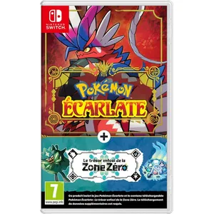 Nintendo Pack Pokémon Ecarlate + Le trésor enfoui de la Zone Zéro Switch pas cher