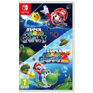 Nintendo Games Switch Super Mario Galaxy + Super Mario Galaxy 2 pas cher