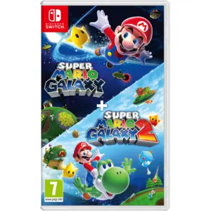 Comparateur de prix : Super Mario Galaxy + Super Mario Galaxy 2 - Jeu Nintendo Switch
