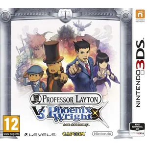 Comparateur de prix : Logithéque Nintendo Professeur Layton Vs Phoenix Wright : Ace Attorney 3ds