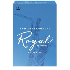 Comparateur de prix : Rico D'Addario RLB1015 - Anches saxophone baryton, force 1.5, boîte de 10