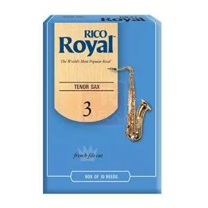 Comparateur de prix : D'Addario Rico Anches Rico Royal pour saxophone ténor, force 2.5, pack de 10
