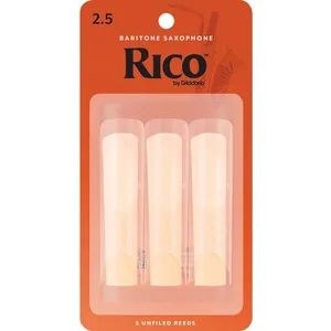 Comparateur de prix : Rico Design D'Addario RLA0325 - Anches saxophone baryton force 2.5, boîte de 3