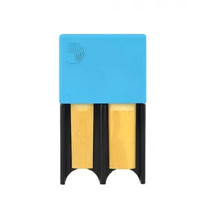 Rico D'Addario DRGRD4ACBL - Porte-anches , petit format, bleu pas cher