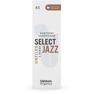 D'Addario Organic Select Jazz 4S - Sax Baryton (coupe Us)Vendu paramazon