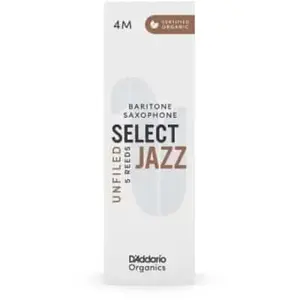 Comparateur de prix : D'Addario Organic Select Jazz 4M - Sax Baryton (coupe Us)