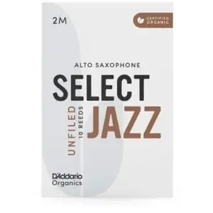 Comparateur de prix : D'Addario Organic Select Jazz 2M - Sax Alto (coupe Us)