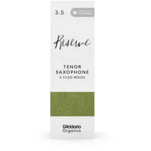Comparateur de prix : D'Addario D'addario - 5 Anches Sax Ténor Organic Reserve, Force 3,5