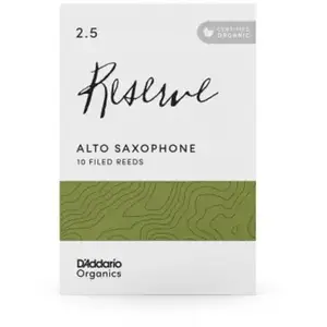 D'Addario - Rico Organic Reserve 2,5 - Sax Alto Anches saxophone alto
