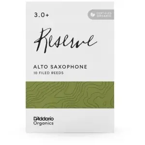 Comparateur de prix : D'Addario - Rico Organic Reserve 3+ - Sax Alto