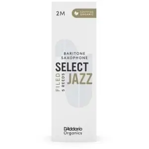 D'addario - Rico Organic Select Jazz 2M - Sax Baryton (coupe FR)