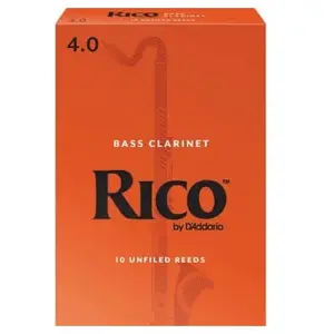 Comparateur de prix : D'Addario REA1040 - Anches clarinette basse, force 4, boîte de 10