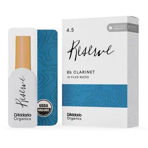 Comparateur de prix : D'Addario - Rico Organic Reserve 4,5 - Clar Sib Anches clarinette Sib