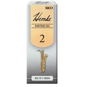Rico Anches Hemke pour saxophone baryton, force 2.0, pack de 5Vendu parfnac