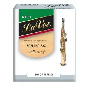 D'Addario - Rico La Voz Medium Soft - Saxophone Soprano Anches saxophone soprano